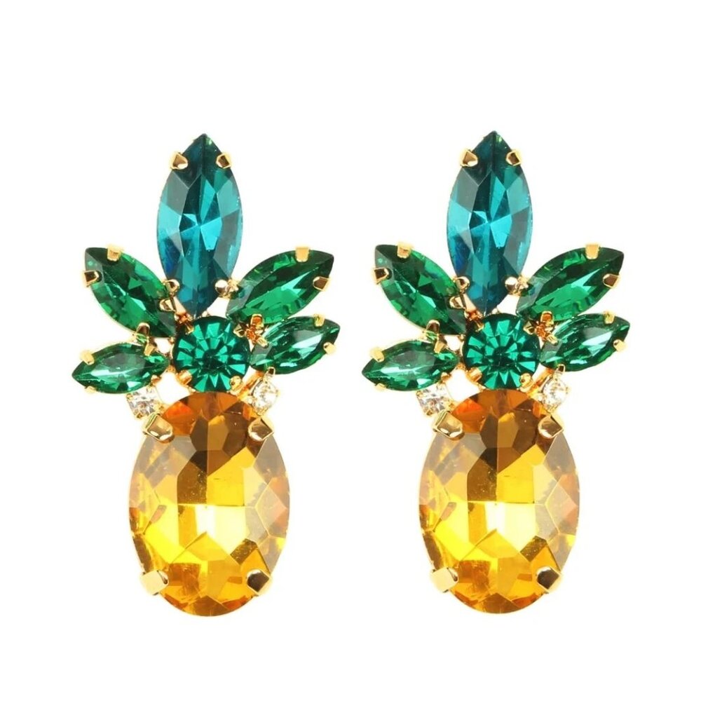 Pineapple Earrings - Eye Candy LA
